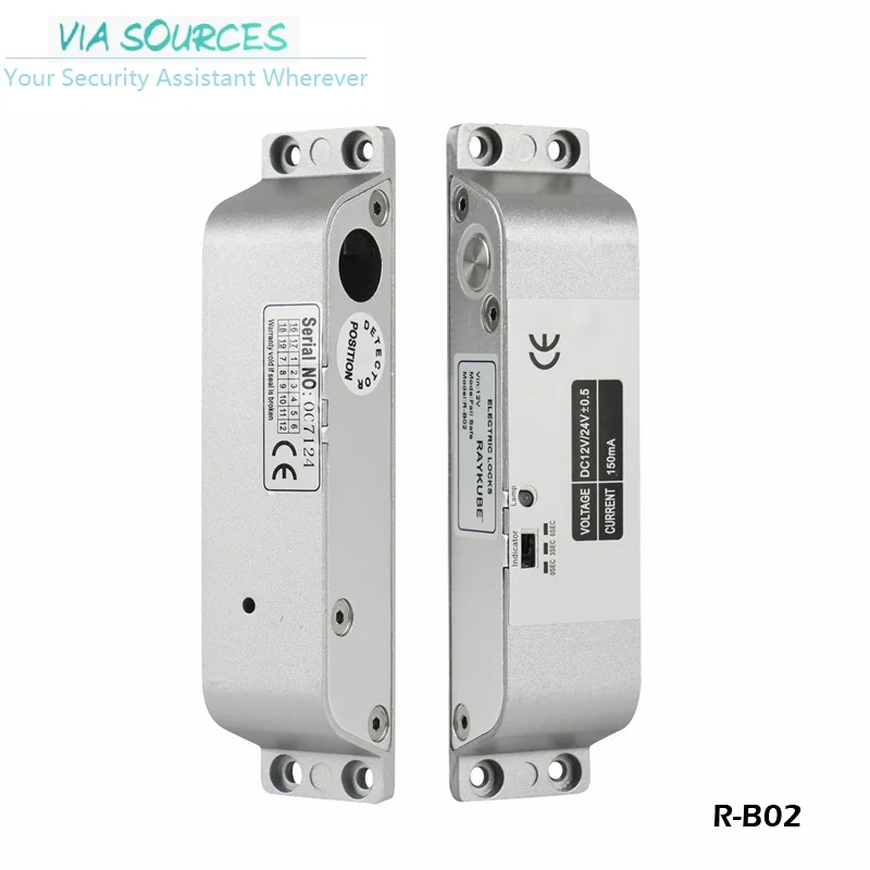 Бесплатная доставка электрический замок врезной для двери Система контроля доступа домофоны R-B02 охранных офис фабрики Применение