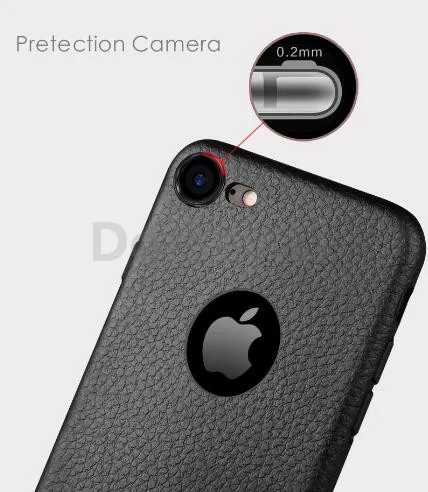 Роскошный кожаный чехол для Apple iPhone 6s 7 мягкий силиконовый модный мужской iphone 6 8