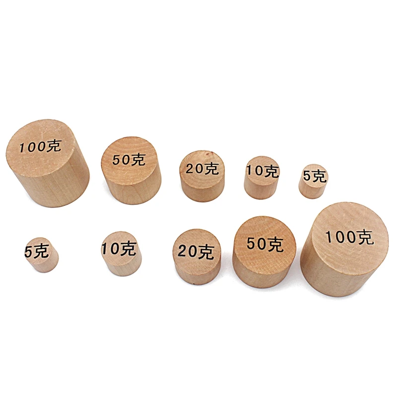  Baby Montessori Materials Sensory Toys Weights Training 5-100 Gram for Kids Educational Toy Can Tod