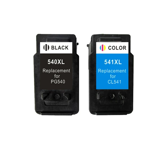 2x отличные картриджи для CANON PG540 CL541 PG 540 CL 541 PG540XL PIXMA MG2180/3180/4180/4280 MX438/518/378|ink