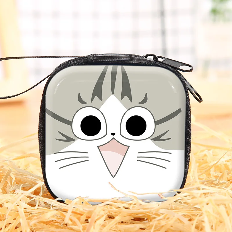 Аниме мультфильм Тоторо мини наушники сумка портативный u-диск TF карта USB кабель Органайзер портмоне - Цвет: see chart