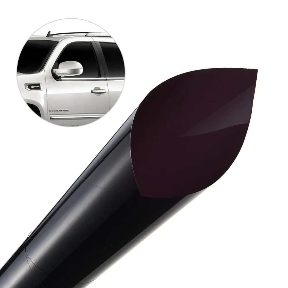 Тонировочная пленка для окон автомобиля темная черная защита от солнечной