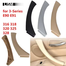 Sinistra Destra Interni Auto Maniglie Delle Porte per BMW 3 Serie E90 E91 316 318 320 325 328 Interno Porte Pannello maniglia di Tiro della Barra Trim Copertura