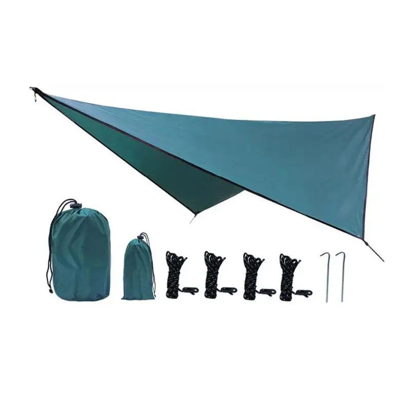 خفيفة قماش القنب في الهواء الطلق التخييم بقاء المأوى الشمس الظل المظلة للماء خيمة للشاطئ