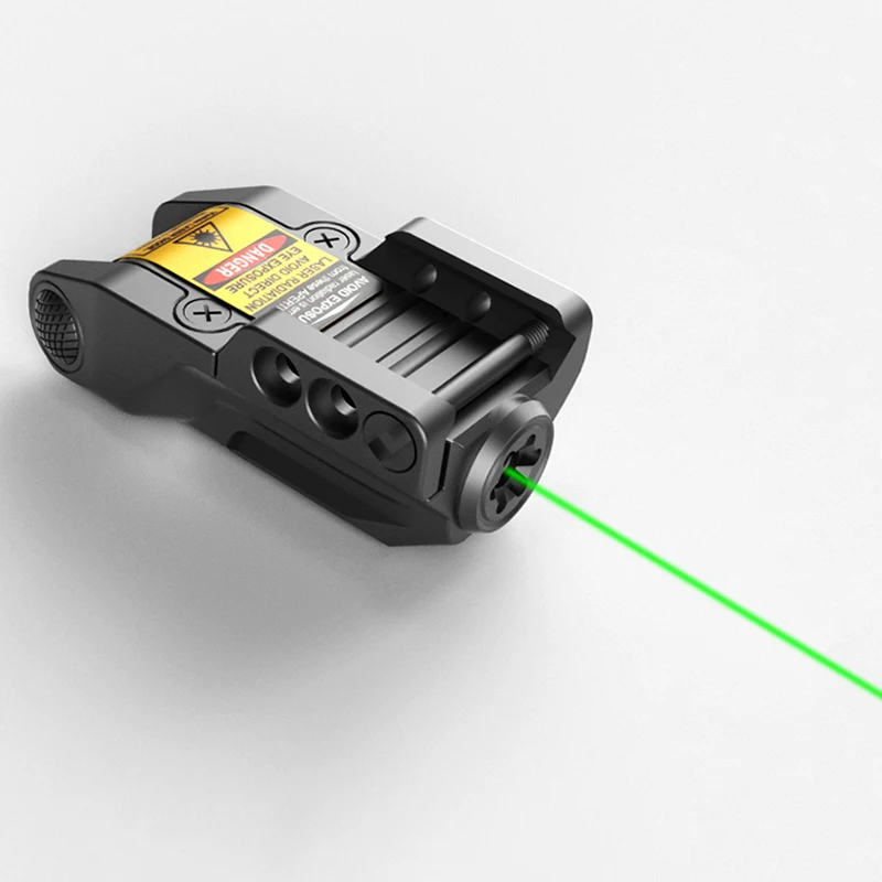 Laserspeed Прямая 9 мм лазер для пистолета Тактический glock лазерный прицел перезаряжаемый лазерный указатель mira лазер para glock