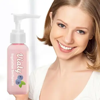 

30/100ml Blueberry Favor Teeth Whitening Stain Removal Toothpaste Oral Care