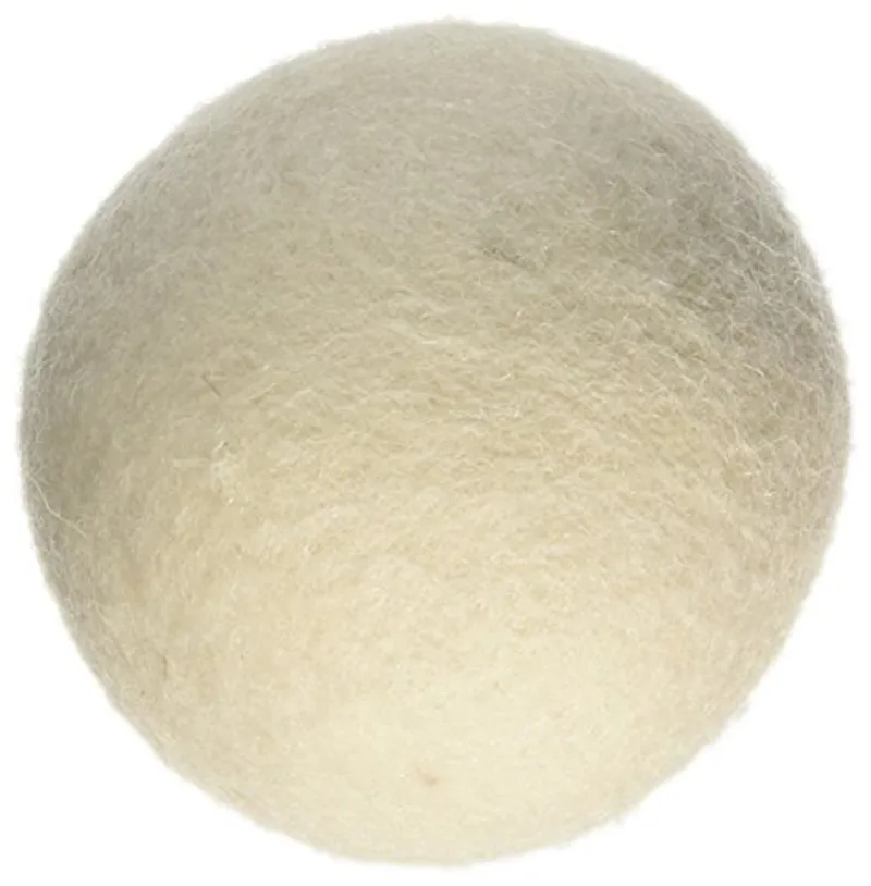 Многоразовый натуральный органический мячик для белья, 6-Pack XL Premium Органическая шерсть, шарик для белья, шарики-сушилки