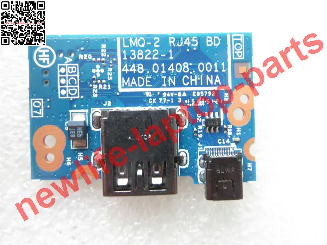 

original laptop X1 Carbon Mini Display Port USB Board 04X5599 LMQ-2 RJ45 BOARD 448.01408.0011 455.01403.0001 free shipping