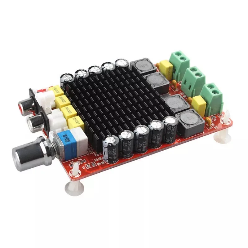2*100 Вт TDA7498 цифровой усилитель мощности двухканальный звука стерео Hi-Fi модуль