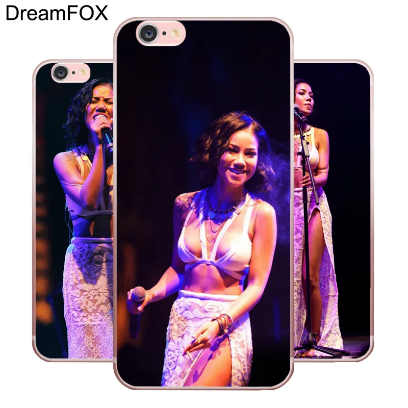 DREAMFOX N078 Jhene Aiko Мягкий ТПУ силиконовый чехол для Apple iPhone XR XS Max 8X7 6 S Plus 5 5S SE 5C 4 4S