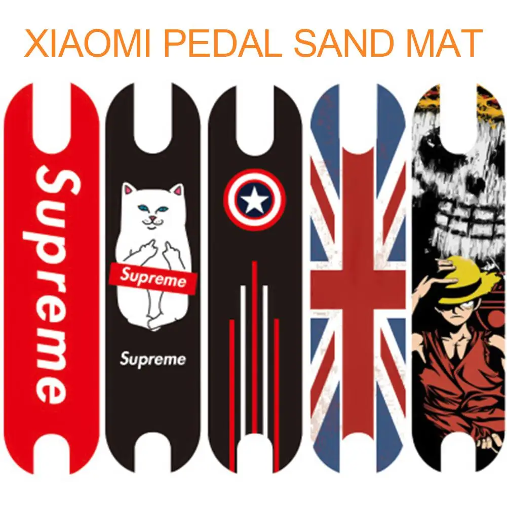 

For MI Mijia M365 Scooter Accessories Pedal Matte Pad Stickers Waterproof Sunscreen Sandpaper Pedal Protection Sticker Supplies