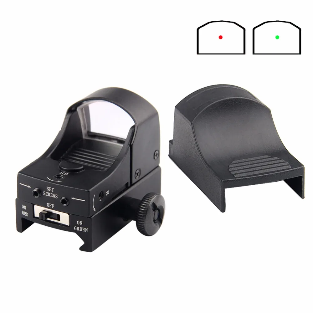 Hunting Mini Red Green Dot Scope Reflex Sight With OnOff Switch For Tactical Airsoft Shooting RL5-0006-5