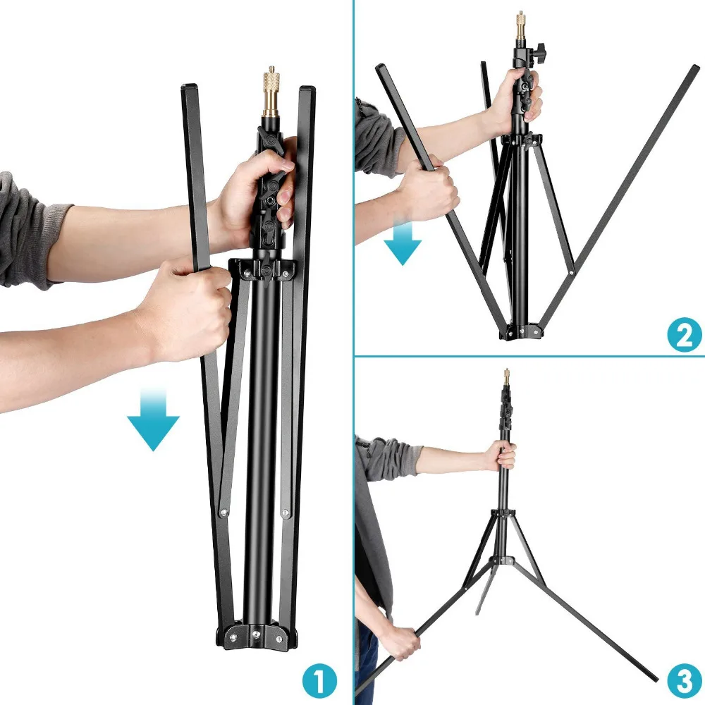 Neewer 18-inch Outer Dimmable SMD LED Ring Light Lighting Kit for Smartphone Camera Portrait Make up YouTube Video Shooting