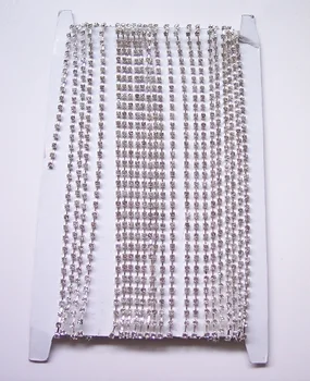 

SS10 (2.5mm) rhinestone cup chain,fahsion cup chain,crystal cup chain