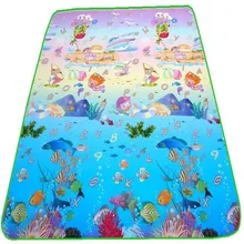 Детские коврики для занятий в спортзале, односторонние ковры для ползания, коврики для пикника, толщина 5 мм, 3 размера