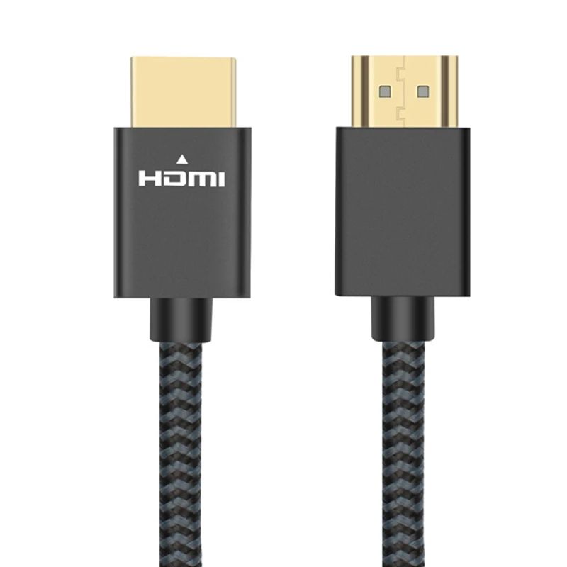 4k HDMI кабель 1 фут 30 см высокоскоростной HDMI 2,0 4 к 60 Гц кабель с оплеткой и сплавочной оболочкой совместимый UHD tv, Blu-ray, Xbox, PS4/3, PC