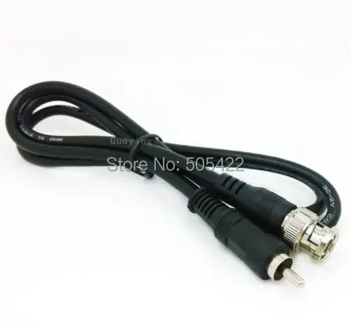 

3ft Coax/Coaxial RG58 RCA Male to BNC Male Connector M/M Audio Video AV Cable