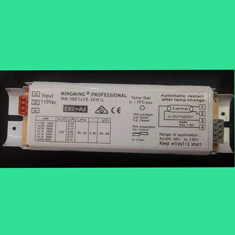 MM SBE1x18 36W/L 110V AC/DC 90V 130V High Performance T8 Fluorescent