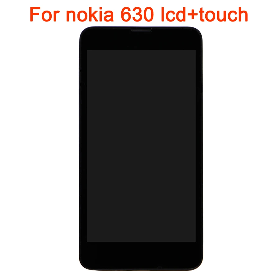 JPFix LCD + сенсорный экран для Nokia Lumia 630 RM-976 977 978 979 с рамкой полная сборка Pantalla 4 5