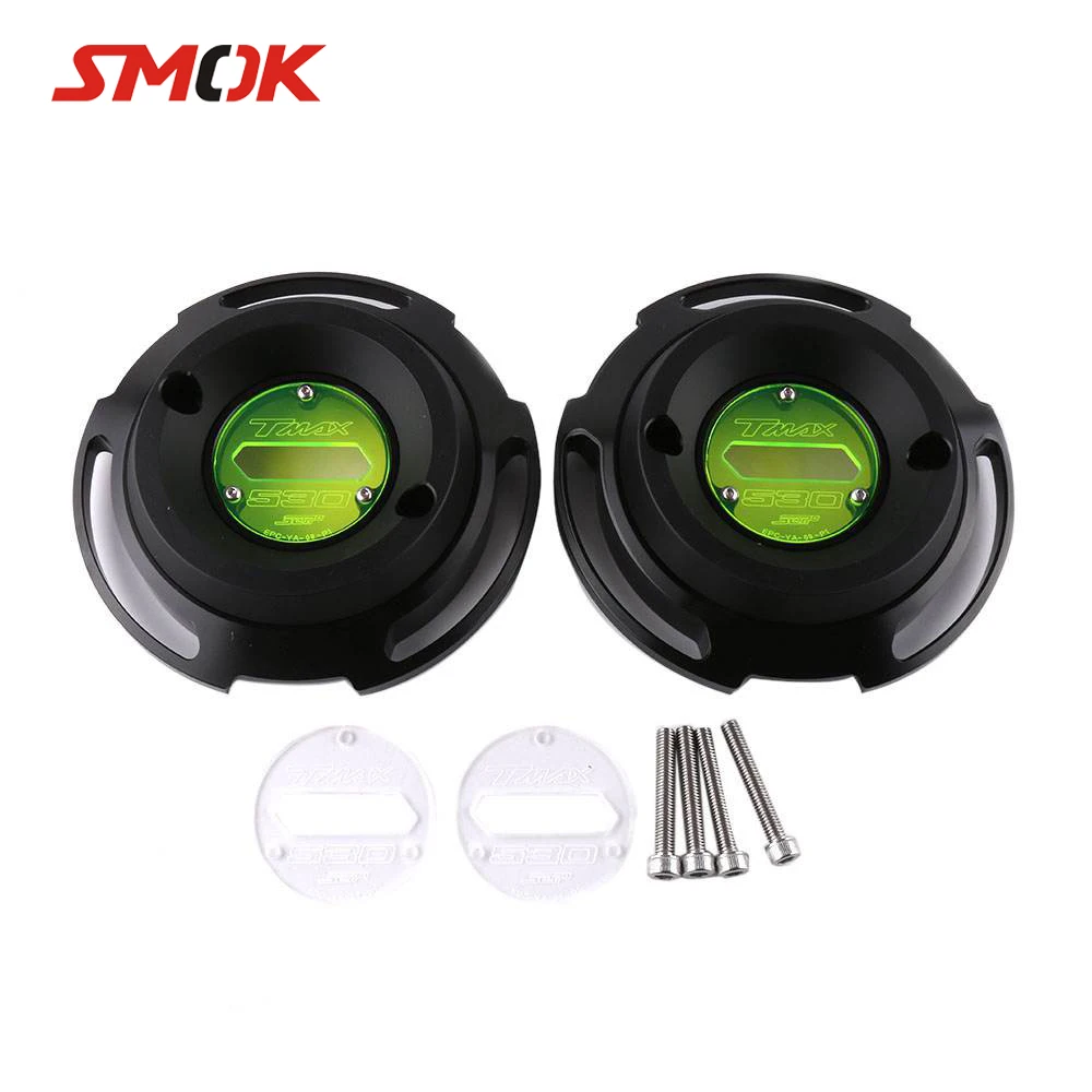 SMOK для YAMAHA TMAX T MAX 530 SX DX 2017 2018 аксессуары мотоциклов CNC алюминиевый левый и правый