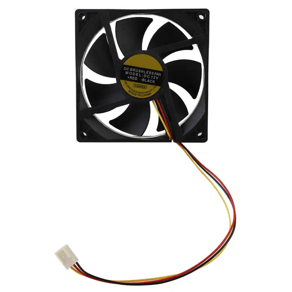 Diy Use 90 90 25mm 65 Cfm Dc Cooling Fan Cpu Heat Sinks Cooler Pc 12v 3 Pin New Sale