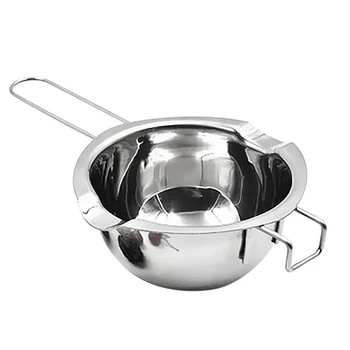 

Stainless Steel Chocolate Cheese Melting Pot Pan Bowl DIY Accessories Tool XHC88