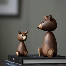 Denmark wood ornaments wholesale squirrel export Mqueen wood crafts shipping small gifts