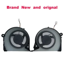 2 шт./компл. Процессор охлаждение ГПУ вентилятор для Dell Inspiron G7 15-7000 7577 7588 G5-5587 P72F 2JJCP FJQS DC5V 0.5A FJQT Вентилятор охлаждения