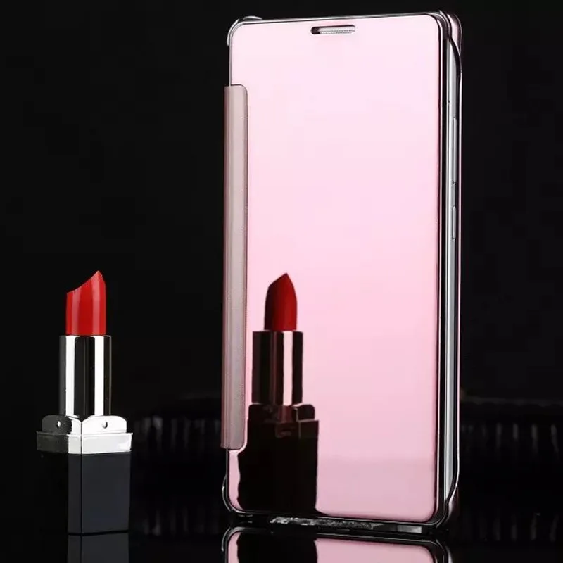 Роскошный чехол Honor 5C с золотым защелкивающийся зеркальным покрытием для Huawei 7 lite