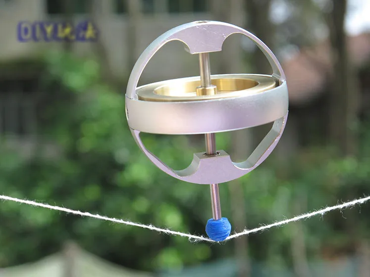 Amazing Electric Gyroscope Toys Anti Gravity Metal Gyro