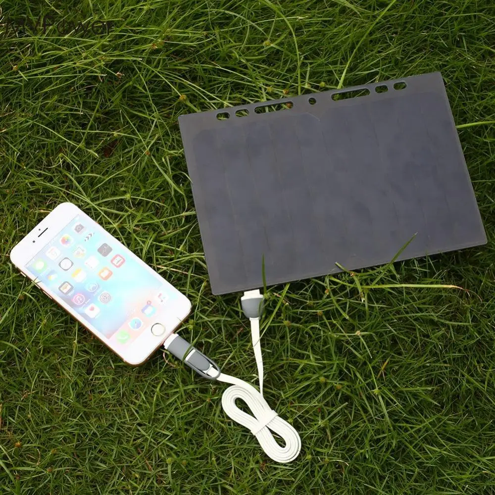 MV power портативный 5V солнечный банк питания зарядная панель листовка A5 Зарядное устройство USB Мобильный телефон Смартфон солнечные батареи