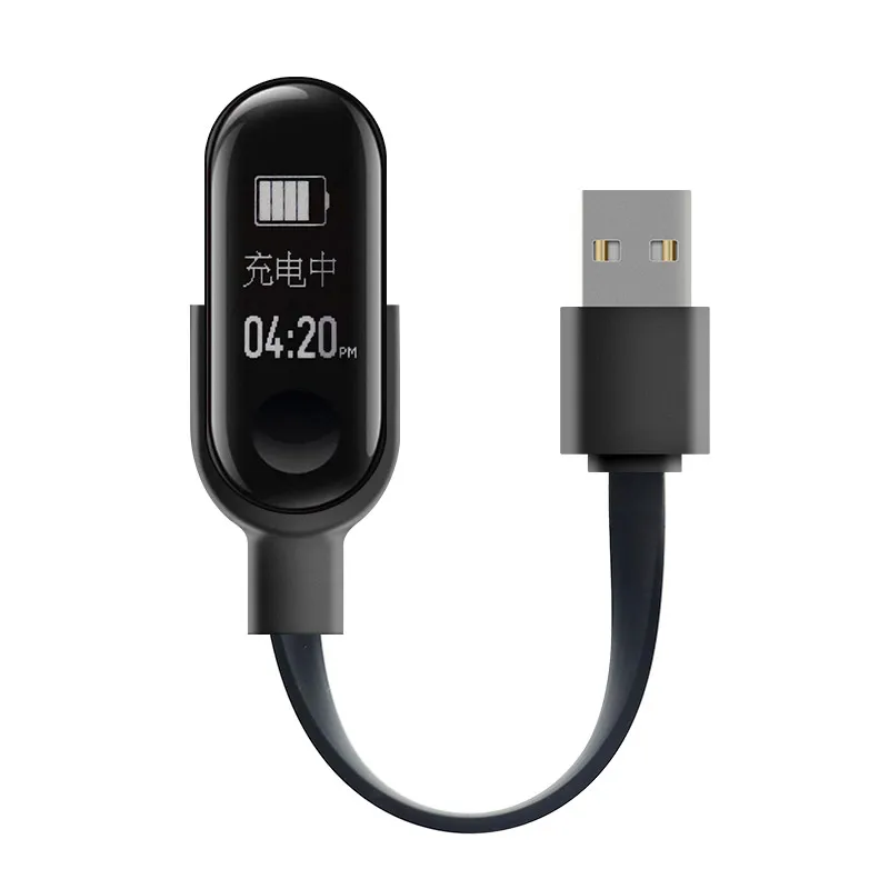 Смарт Браслет зарядный кабель USB зарядное устройство для Xiaomi Mi Band 3