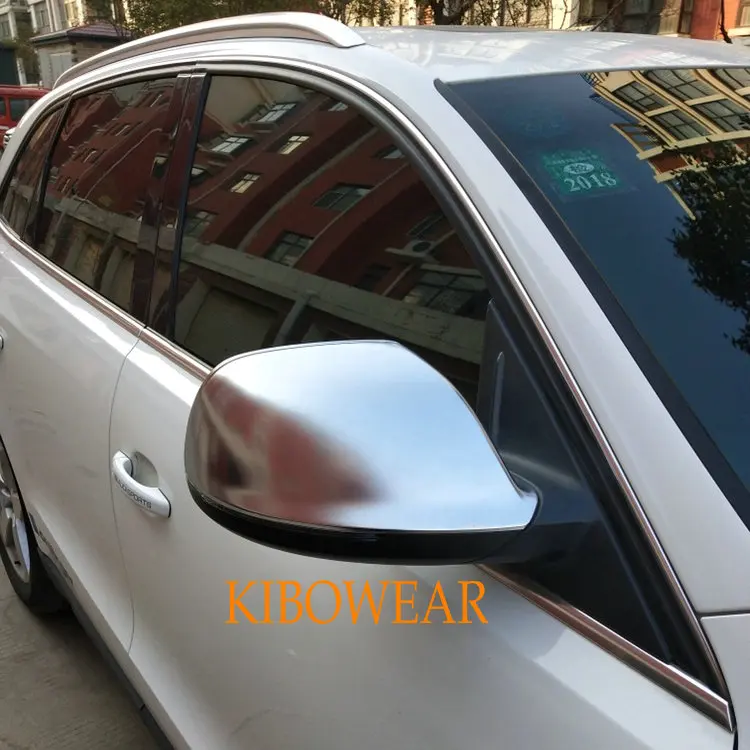 Накладки на боковые зеркала Kibowear для Audi Q5 8R Q7 4L SQ5 хромированные матовые