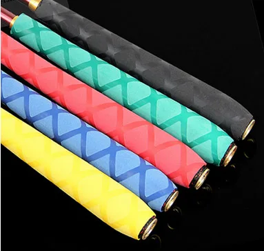 

20mm RED 2PCS Non Slip Heat Shrink Tube Fish Rod Racket Handle