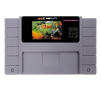 

New arrival 16bit super game card Earthworm Jim