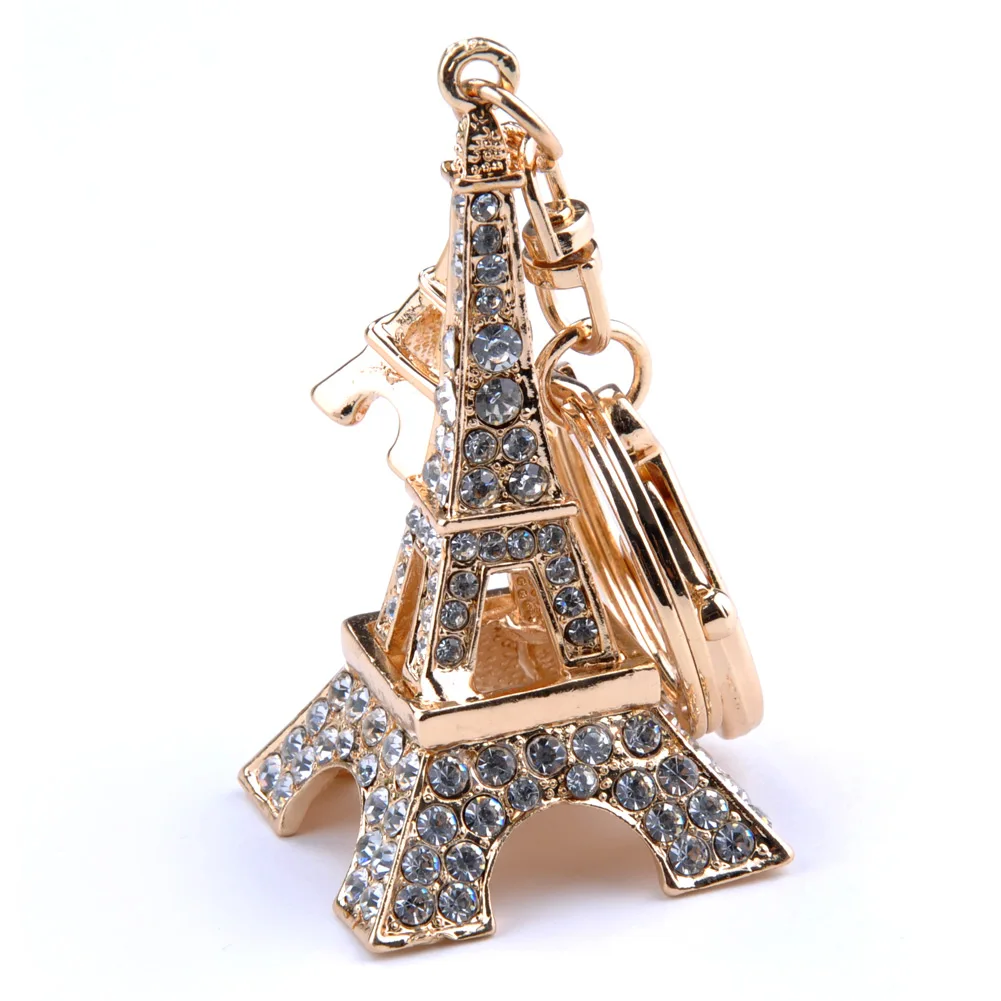 Брелок «Эйфелева башня» для ключи, сувениры, Париж Тур Эйфелева стразы брелок украшение с кольцом для ключей брелок