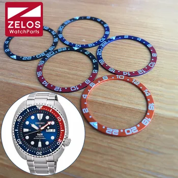 

Luminous watch pepsi coke bezels inserts loop for Seiko Diver/Prospex watch parts