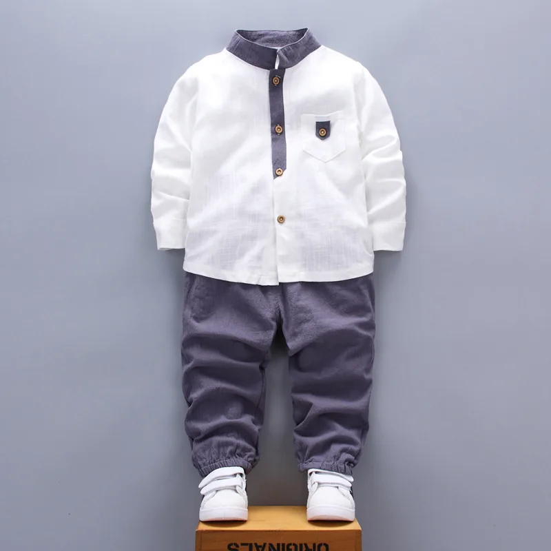 

Baby Boy Clothes Hot Summer Children's Cotton And Linen Trend T-Shirt + Pants 2 Sets Of Newborn Sports Suit Babe Jogging Suit