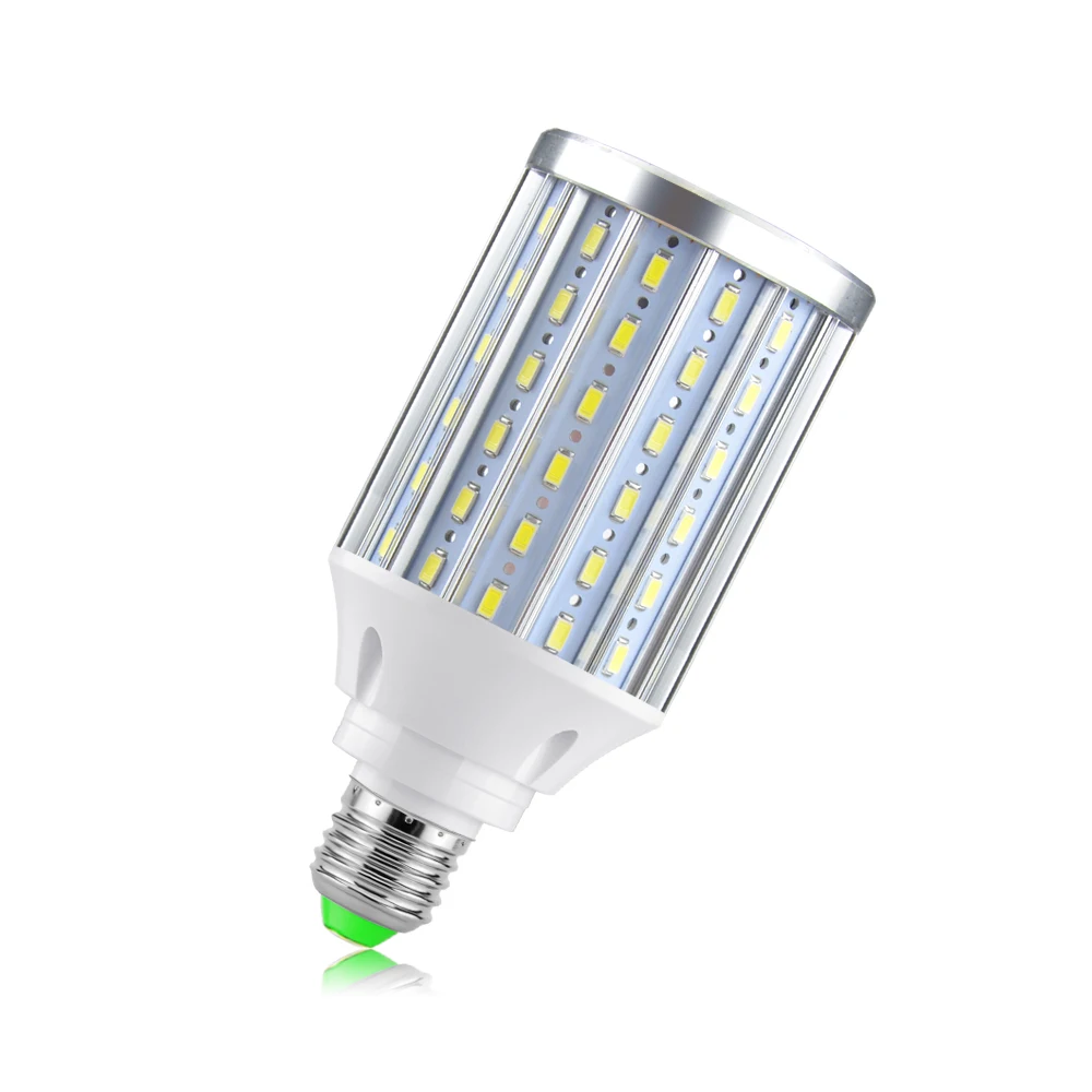 No Flicker AC 85V 265V 220V 110V LED Corn Bulb Light E27 25W SMD5730