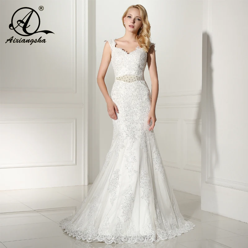 Mermaid Sweetheart Neck Wedding Gowns Bridal Wedding Dress Bride font b Vestido b font de noiva