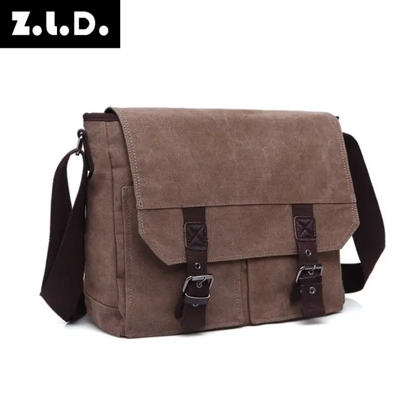 

Fashion original brand design casual canvas bag large capacity Messenger bag men and women shoulder bag high quality handbag