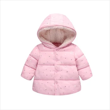 

Baby Winter Girls Boys Jacket 2019 Autumn Winter Kids Jacket Kids Warm Hooded Outerwear Children Clothes Infant Girls Coat