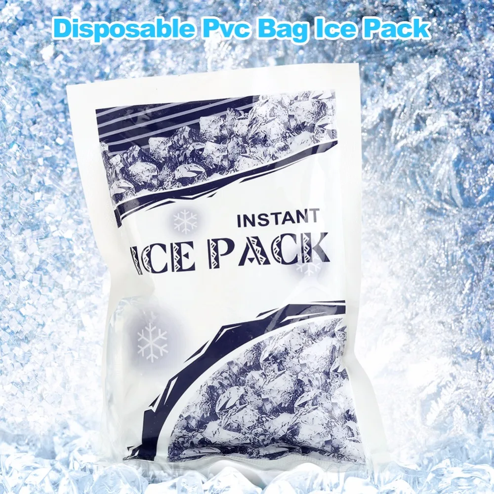 

5pcs First Aid tools Disposable Pvc Bag Ice Pack Cooling Speed Cold Ice Bag Tattoo Relief Hemostatic Treatment of wound