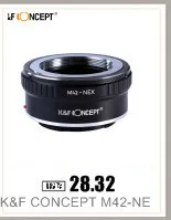 K& F контурное крепление для объектива камеры кольцо-адаптер подходит для Nikon F AI Ai-S объектив+ бесконечный фокус для Canon EOS EF крепление камеры корпус
