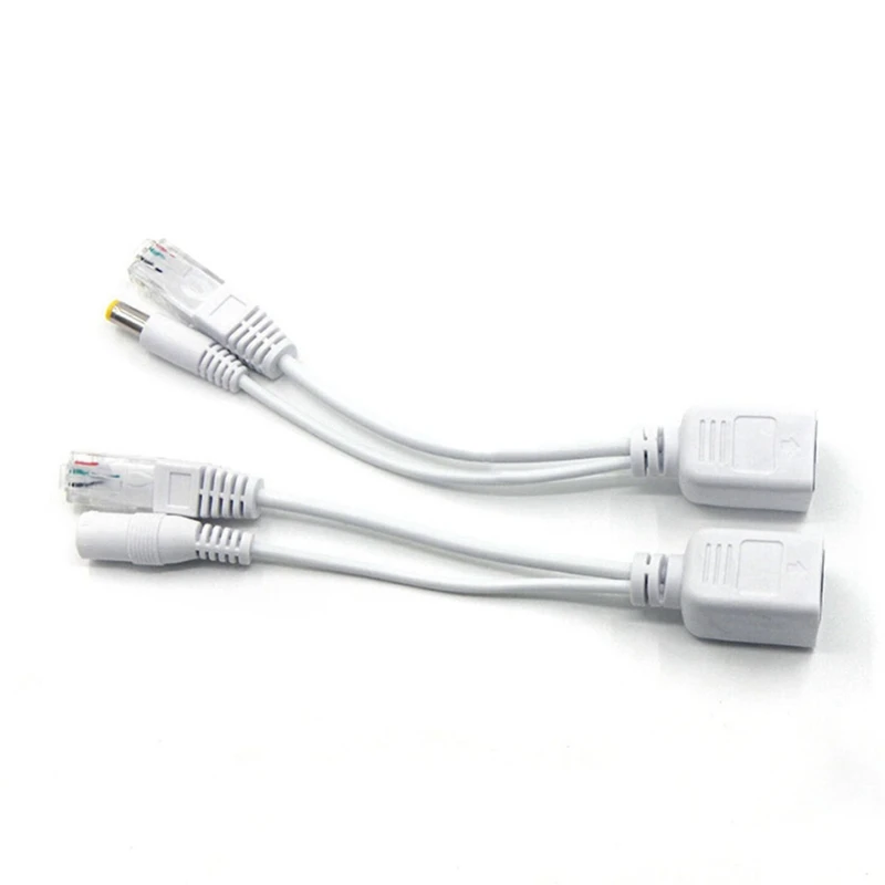 1 пара POE кабеля Мощность Over Ethernet кабель адаптера POE разветвитель RJ45 инжектор Питание Модуль 12-48 v для IP Камера