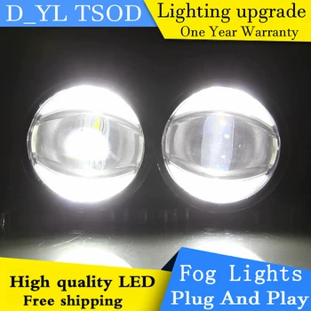 

Car Styling Daytime Running Light for Infiniti JX35 Concep Fog Light Auto Angel Eye Fog Lamp LED DRL High&Low Beam Fast Shipping
