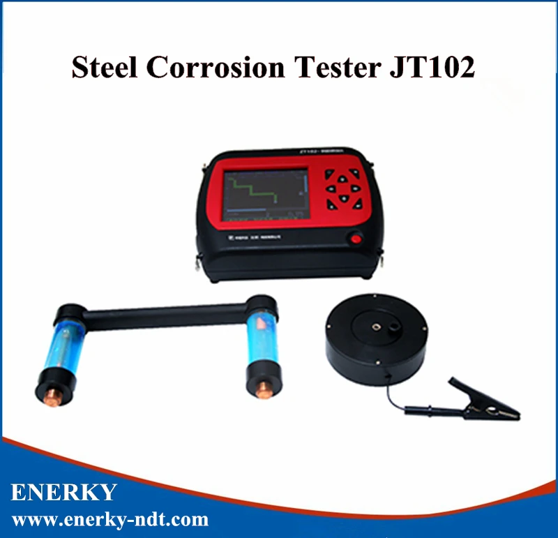 JT102 Color Screen Rebar Corrosion Detector Tester measurable corrosion