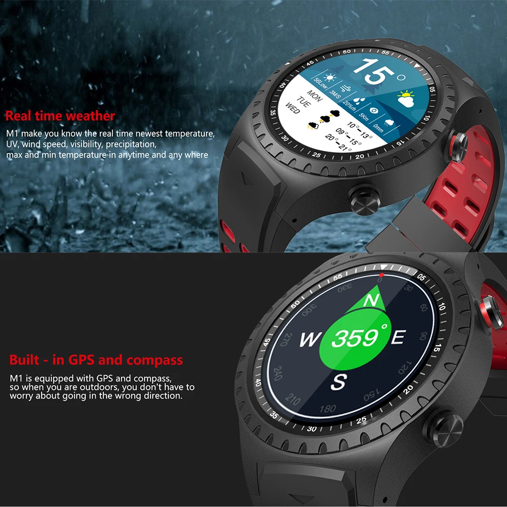 Смарт часы MTK2503 Bluetooth шагомер пульсометр GPS телефон компас спортивные мужские для