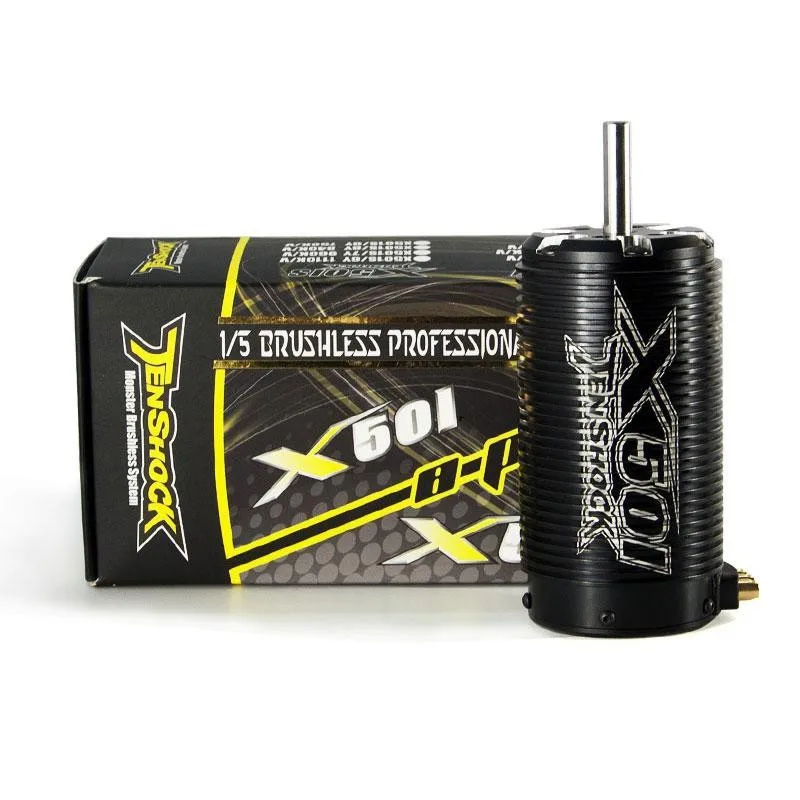 

TENSHOCK X501 8 Pole Brushless Motor 810KV/750KV890KV For 1/5 4WD RC CAR
