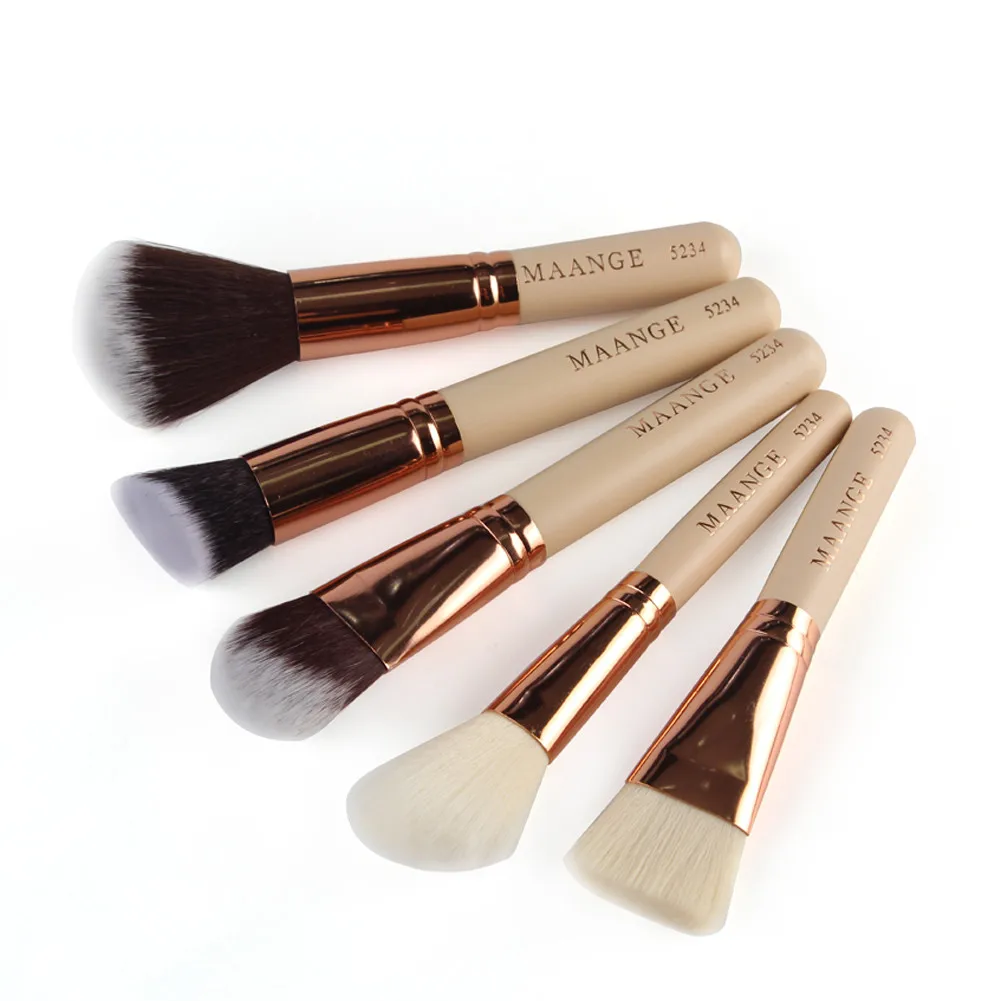 MAANGE Maquillage полный Профессиональный макияж 15 шт. основа для макияжа бровей подводка для глаз Румяна косметический консилер кисти Cepillos